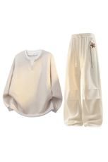 美式潮流宽松休闲套装A161-MT-2601TZ-P83，男装休闲套装，电商A161