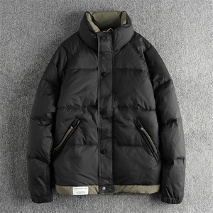 W10721-P105 网图现货 潮牌工装宽松棉衣冬季新款加厚面包服外套图片