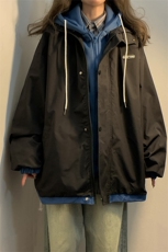 春季假两件宽松/连帽休闲外套潮夹克JK2302，男装夹克，星座102B-1