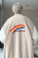 摇粒绒棒球服男大码开衫卫衣男夹克BF86064-P65，男装夹克，电商A040