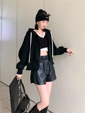 现货-韩版卫衣外套，女装卫衣/绒衫，依歌贝诺