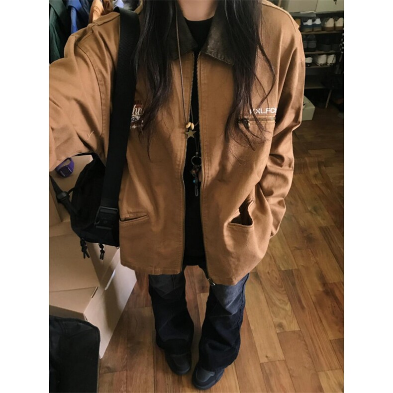 【有货】cleanfit美式复古底特律外套男高级感夹克5001LL-特P68,男装夹克,星座1007（原301D）