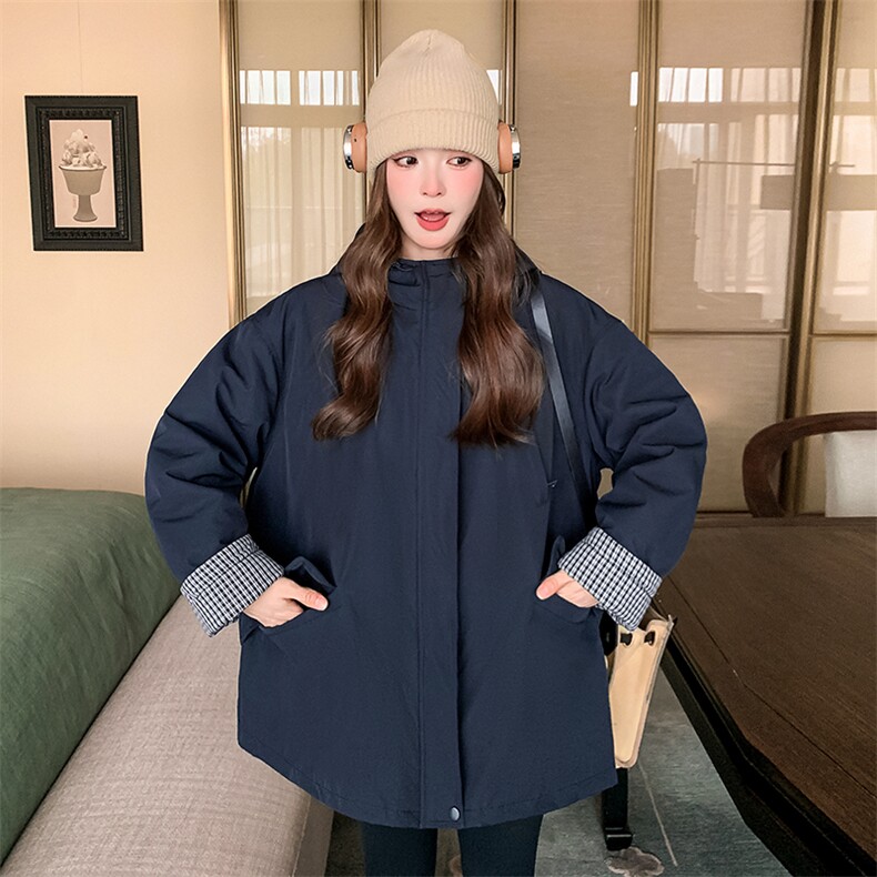 大量现货主推中长款羽绒服羽绒内胆工装派克服2C086-2513P245K368,女装羽绒服,2C086