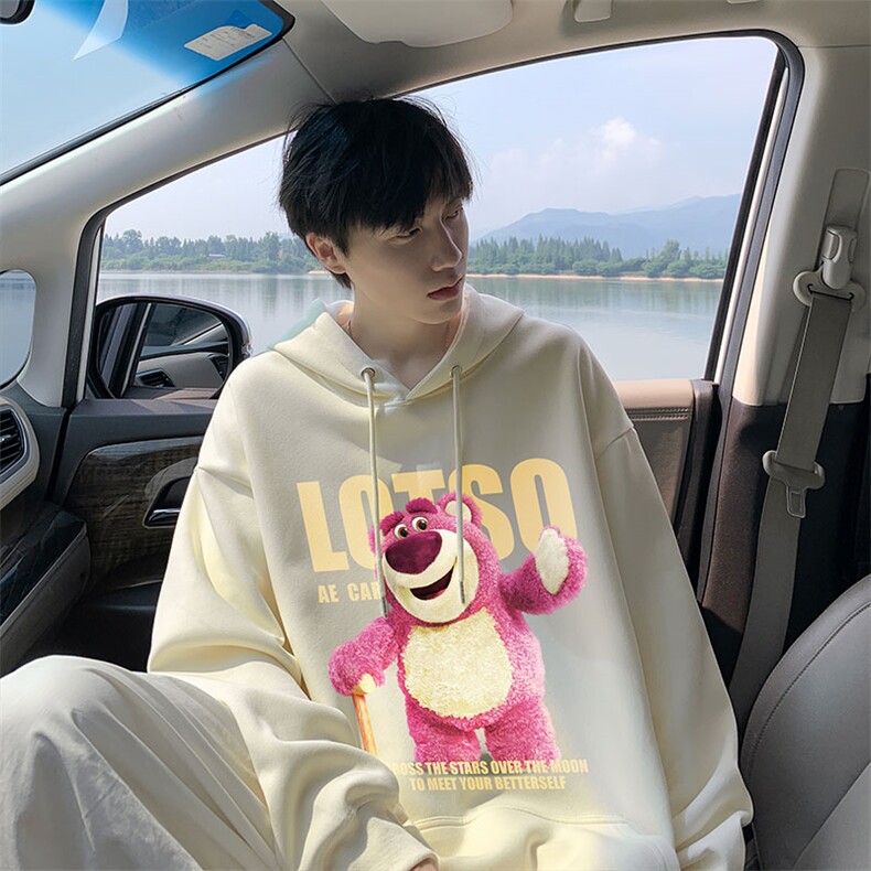 2025秋季男潮流休闲wlcm-5243卫衣连帽纯棉特批35控59,男装卫衣,星座605(原A050)