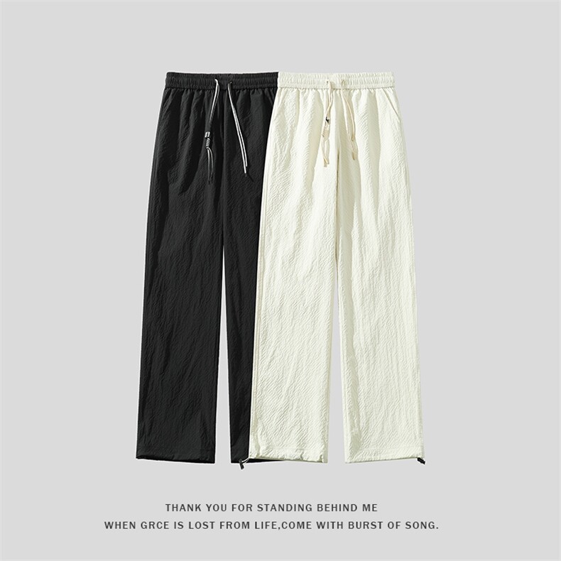 特批30无差价2024春夏新款面料：聚酯纤维K1365，男装休闲裤，电商A082