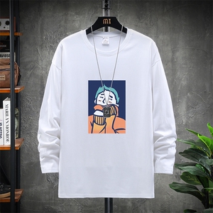 TX3042-P28 纯长袖t恤男大码圆领打底衫体恤 展架图片