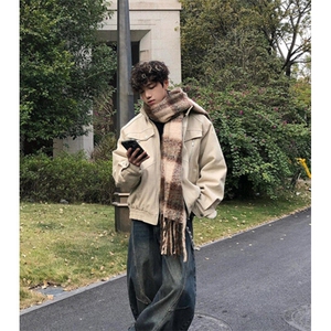 秋冬季劳保工作服棉服双层加绒上衣带里衬工装加厚工作 J8219图片