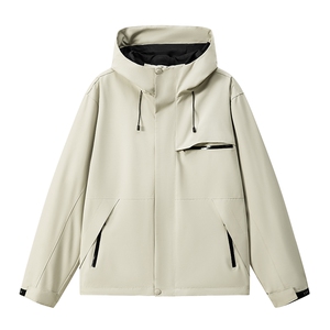 2026春季新款男女同款高品质户外登山服青少年学生冲锋衣夹克外套图片