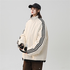 MY189/P95双面穿棉服冬季新款两面穿满天星棉衣宽松百搭加厚棉袄，男装棉衣，电商基地A050
