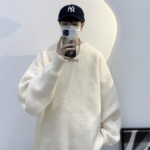高质量！秋冬季半高领毛衣男士加绒加厚线衣男针织衫男DMY407-P45图片
