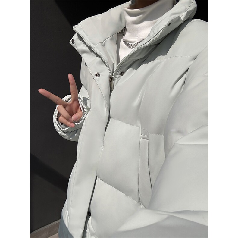 现货高品质美式冬季重磅三防加绒加厚羽绒棉衣立领厚外套棉服，男装棉衣，电商A486