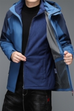 NN2250钱塘2020-3冲锋衣内胆可脱卸继续长期款大货稳定P135，男装夹克，钱塘207-3