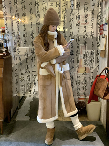 【新款现货】皮毛一体带手套款082-6656P225K328图片