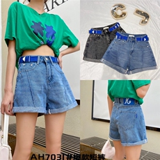 蓝腰带短裤,其它,臣己