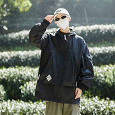 2025夏季户外防晒衣男女纯色情侣防晒服JK8152，男装夹克，星座1108