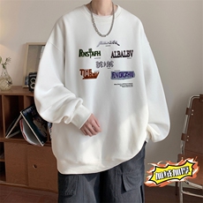 ！圆领卫衣男长袖T恤男WY163-P28加绒款（JR）-P33控价:49，男装卫衣，电商B367