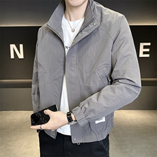 2025新款秋季夹克外套男士立领衣服潮流新品男装上衣A225-8815，男装夹克，电商A225