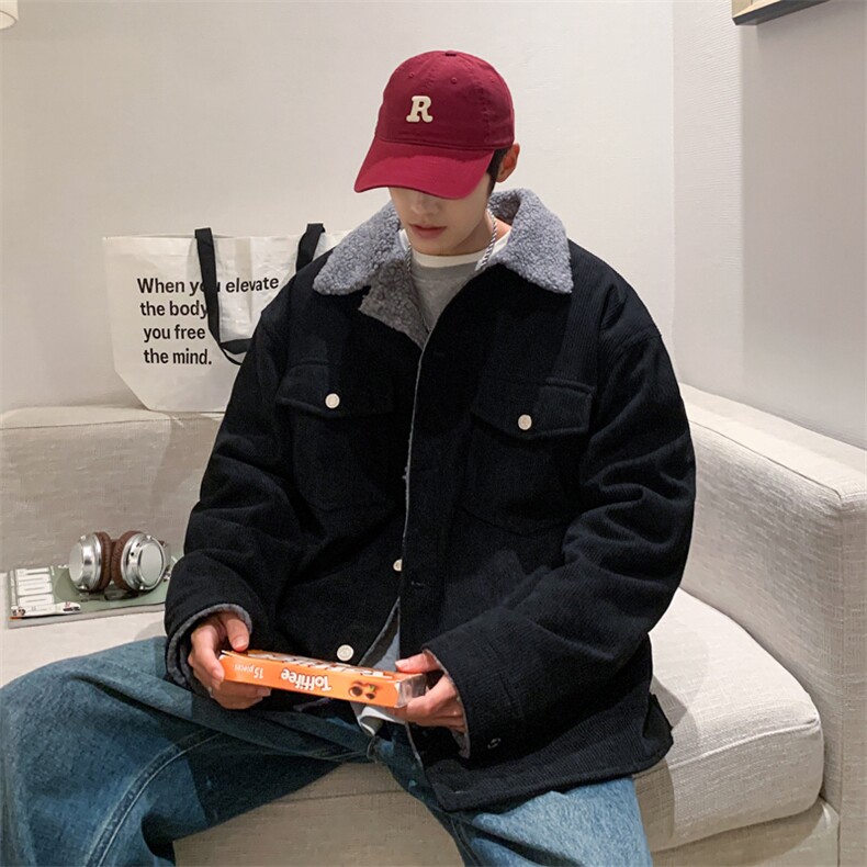 主推L-8XL冬款羊羔绒加厚棉服男潮大码保暖棉衣XZ109-P105-控138,男装棉衣,星座109