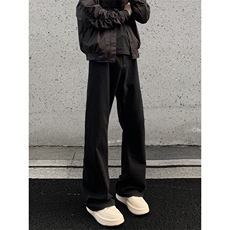 2026春季新款外景微喇弹力黑色牛仔裤S-5XLGK25676-特P24，男装牛仔裤，电商A022