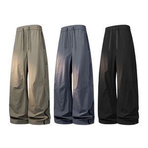 春季新款现货男女同款直筒弯刀休闲裤DSA157B-K2610-P50图片