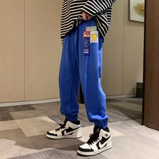 数据好！主推！2023秋冬新款男士中性运动裤贴标潮牌卫裤K2031P55图片