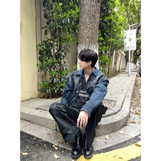 【有货】深蓝色牛仔外套男款高级感痞帅工装夹克NZY11CC-P70，男装夹克，星座1007（原301D）