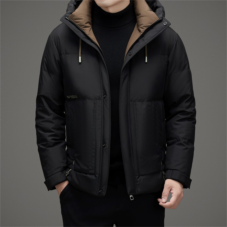 DAJ23928钱塘2020-2冬季信赖百搭时尚休闲中年男士羽绒服P290,男装羽绒服,钱塘207-2