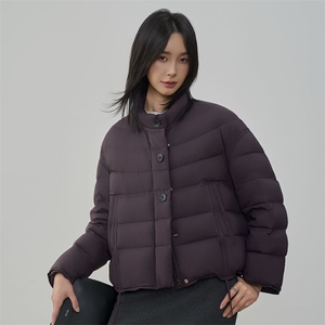 现货2025年冬季90白鸭绒休闲风羽绒服新款女图片
