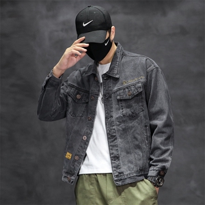 2025春季新款牛仔外套男夹克牛仔衣潮 M-5XL 两色 6630-P65图片