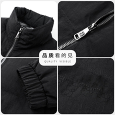 2025新款冬季短款85绒子白鸭绒羽绒服外套中年男装加厚羽绒服夹克，男装夹克，钱塘723