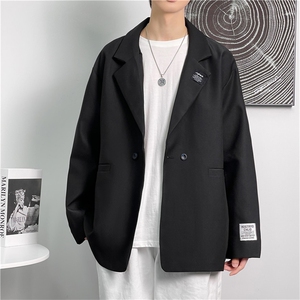 西装外套男港风痞帅小西服休闲D325 F26 P65图片