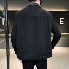 MJ215J-68-限价98M-5XL牛仔马甲大码加绒羊羔绒工装ins，男装背心/马甲，星座103A