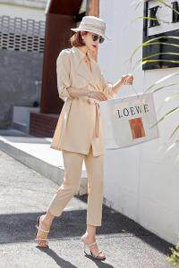 英伦风西装套装洋气宽松显瘦，女装西装，茗格拉