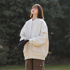 中性风户外夹克男棒球领纯色上衣冲锋衣外套DSA157B-JK7869-P70，男装夹克，电商A157B