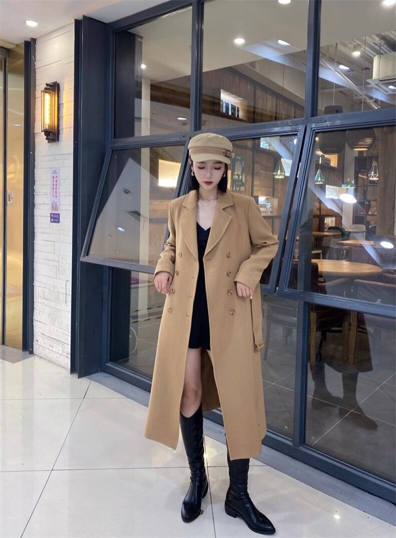 【现货】2021秋季长外套精纺TR面料系列款88012，其它，蓝典