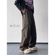 07秋季新款多口袋工装裤百搭显瘦降落伞兵裤子XZ211-1-K2348-P60，男装工装外套，星座211-1