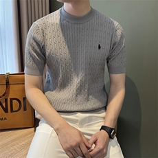 夏季休闲弹力针织短袖t恤网络图，男装T恤，星座410-6（原星座1304-1）