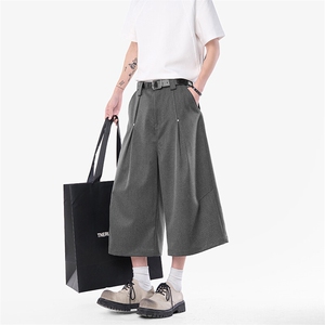 KG8727-P65-X88-成分：80涤纶20人造棉-七分裤图片