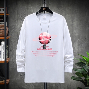 TX3184-P25 纯长袖t恤男大码圆领打底衫体恤 展架图片