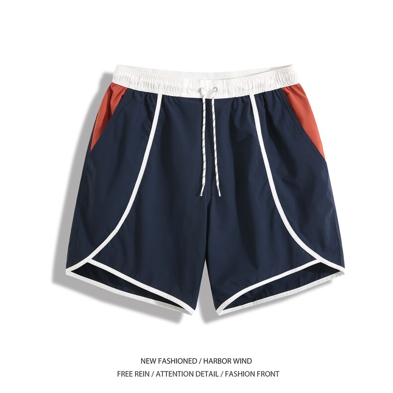 抖音品质户外机能潮流撞色拼接宽松短裤B315-K25748-特p35控68,男装牛仔裤,电商B315