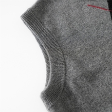 2025年秋季时尚百搭休闲复古菱形背心，女装马甲，绒知纯羊绒