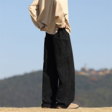 新款加绒弯刀牛仔裤A158-913-P45特价常规35，男装牛仔裤，电商A158
