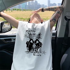 量大优得物抖音高品质重磅230克美式印花无袖t恤背心WB536特P18，男装背心/马甲，电商A486