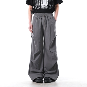 903-WK198-特P45   S-XXL   男女褶皱速干裤休闲降落伞裤3图片