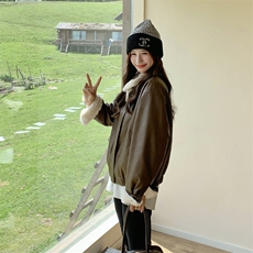25新款-皮毛外套-026-P190-K285，女装短外套，2C168