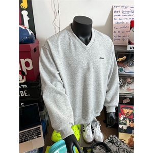 刺绣v领卫衣男 cp120-特p40图片