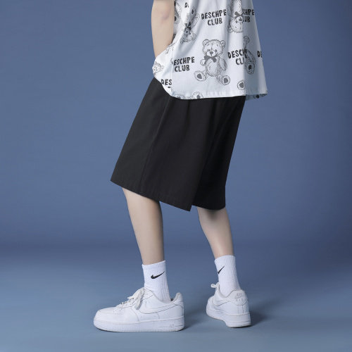 2023夏季短裤男薄款裤子潮流百搭速干纯棉五分裤  DK651-特批25图片