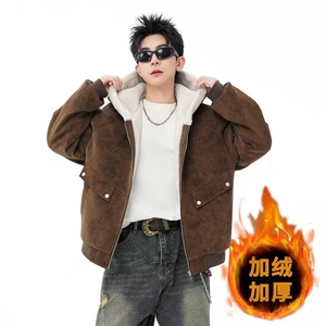 1506A/GW0240/P92秋冬季夹克男女款美式复古连帽1图片