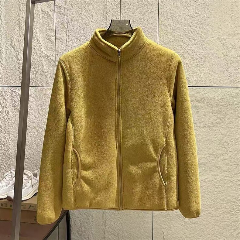 金驼摇粒绒卫衣外套男女双面加绒冲锋衣内胆羊羔绒棉衣YLR01P55，男装夹克，电商D256-1(原A064-1)