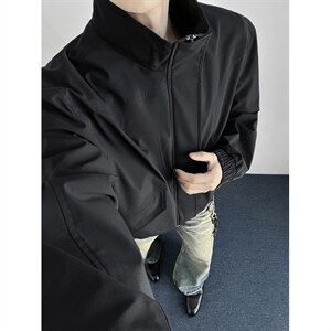 春季美式潮牌开衫外套大码宽松男士飞行夹克HY2881-特P65，男装夹克，星座610B-1